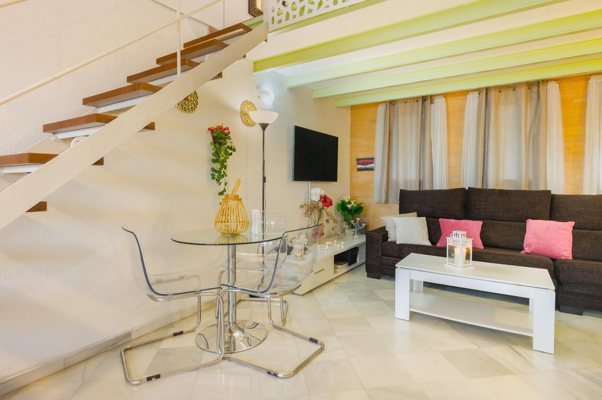 Atico Penthouse Seville Terrace Dup Exterior foto